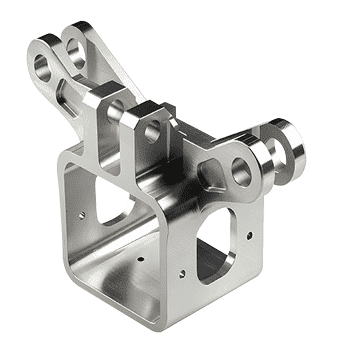 Custom machined bracket