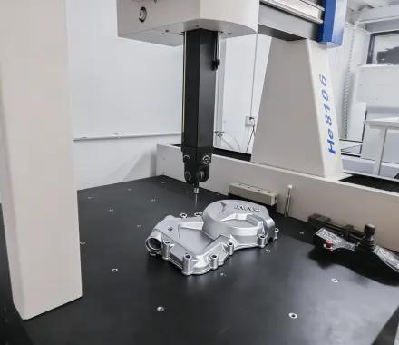 Coordinate measuring machine (CMM) for dimensional verification