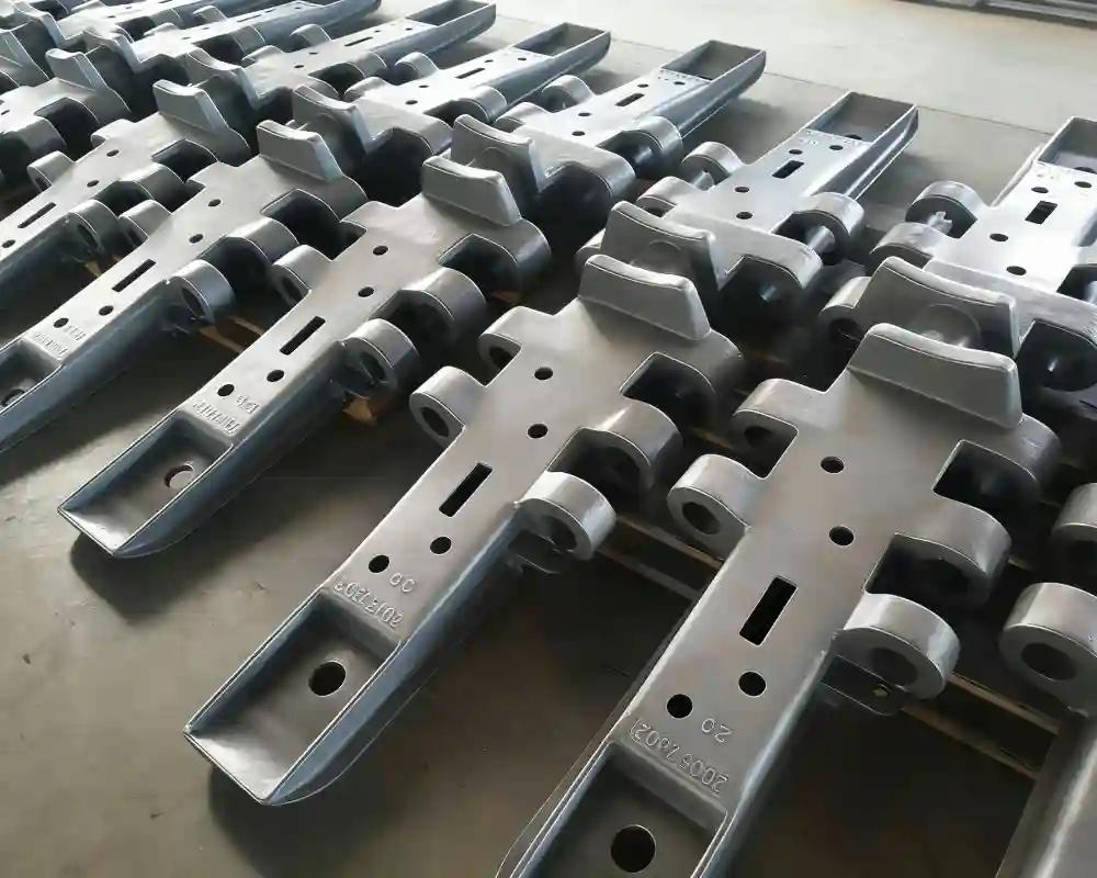 Metal casting components for industrial applications