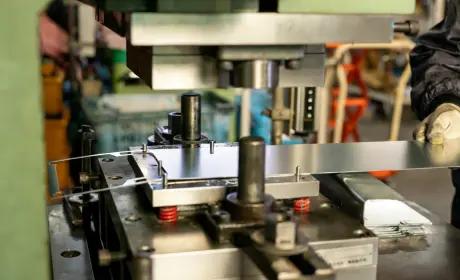 Single operation stamping press