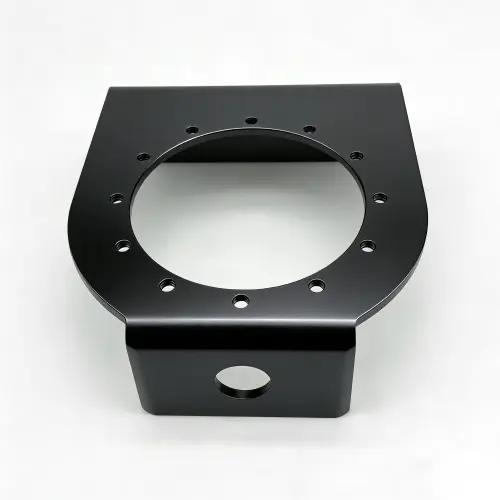 Anodized aluminum stamped part