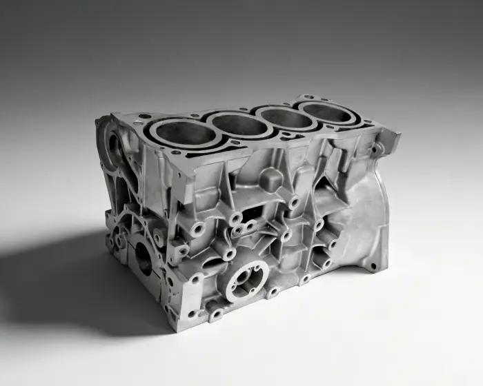 Metal Casting: Large Marine Engine Block