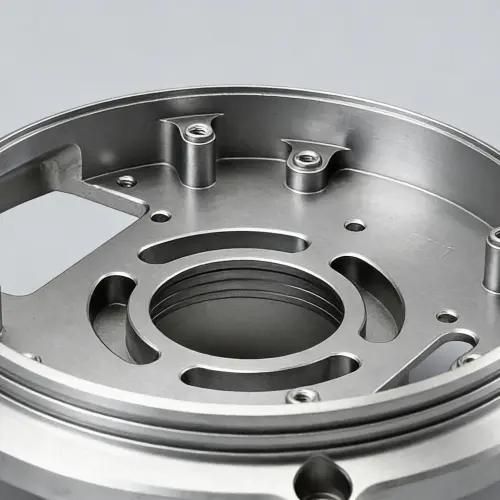 Passivated stainless steel industrial component
