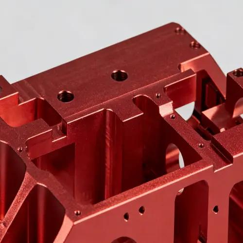 Powder coated industrial equipment component