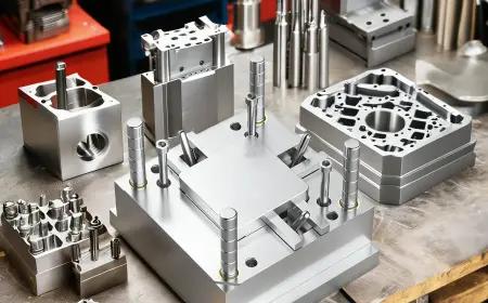Aluminum machined mold blocks