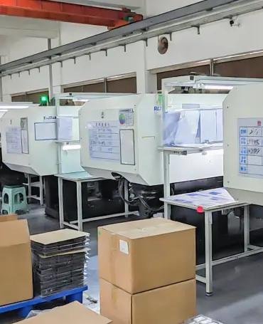 Injection molding automation shop