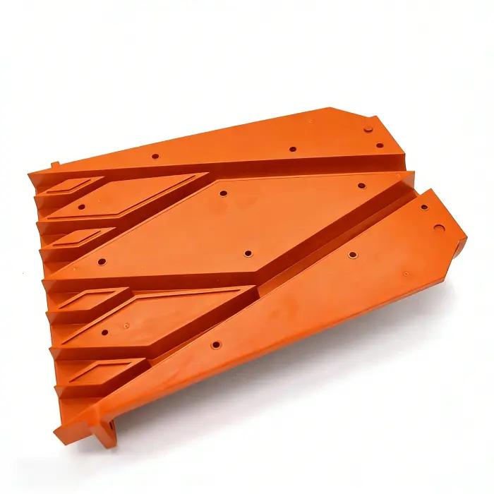 Injection molded plastic part