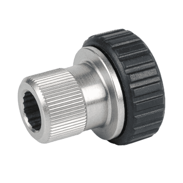 Parte sovrastampata in gomma su metallo