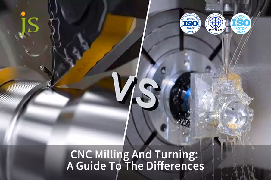 CNC Milling And Turning: A Guide To The Differences | JS Precision