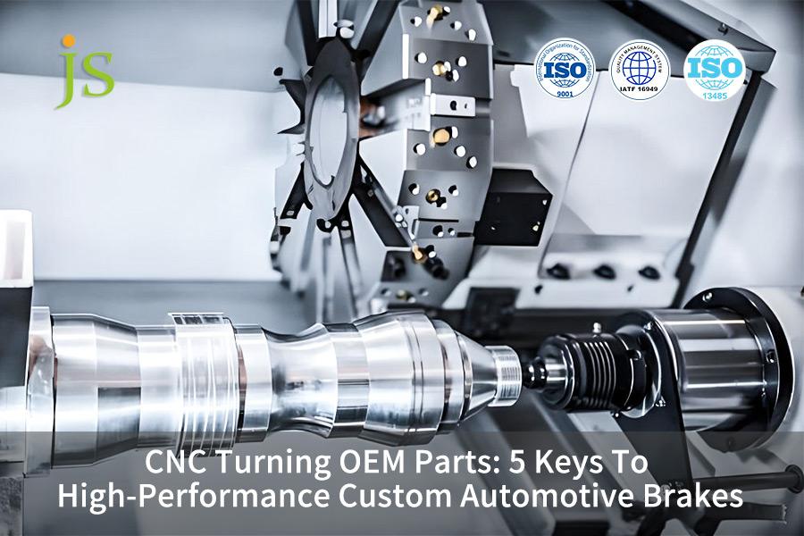 CNC Turning OEM Parts: 5 Keys To High-Performance Custom Automotive Brakes