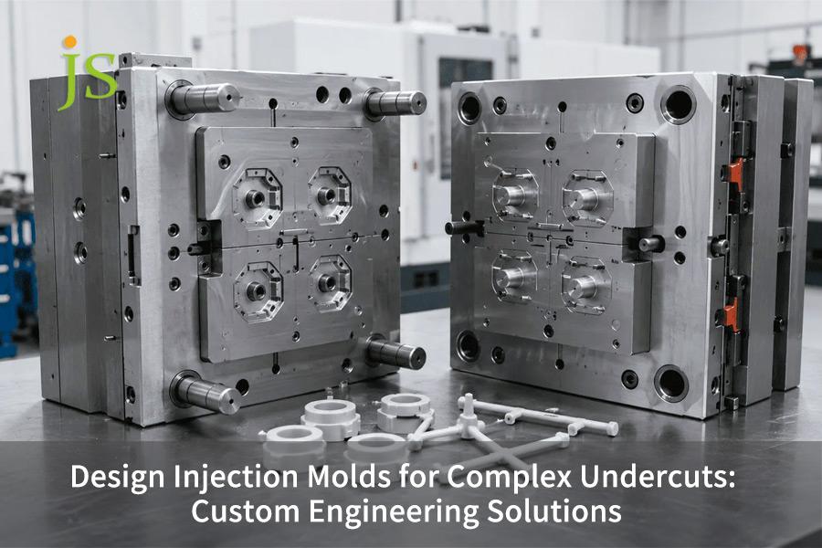 Design Injection Molds for Complex Undercuts: Custom Engineering Solutions