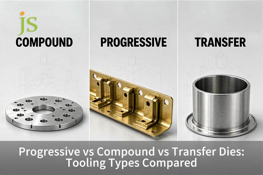 Progressive vs Compound vs Transfer Dies: Tooling Types Compared