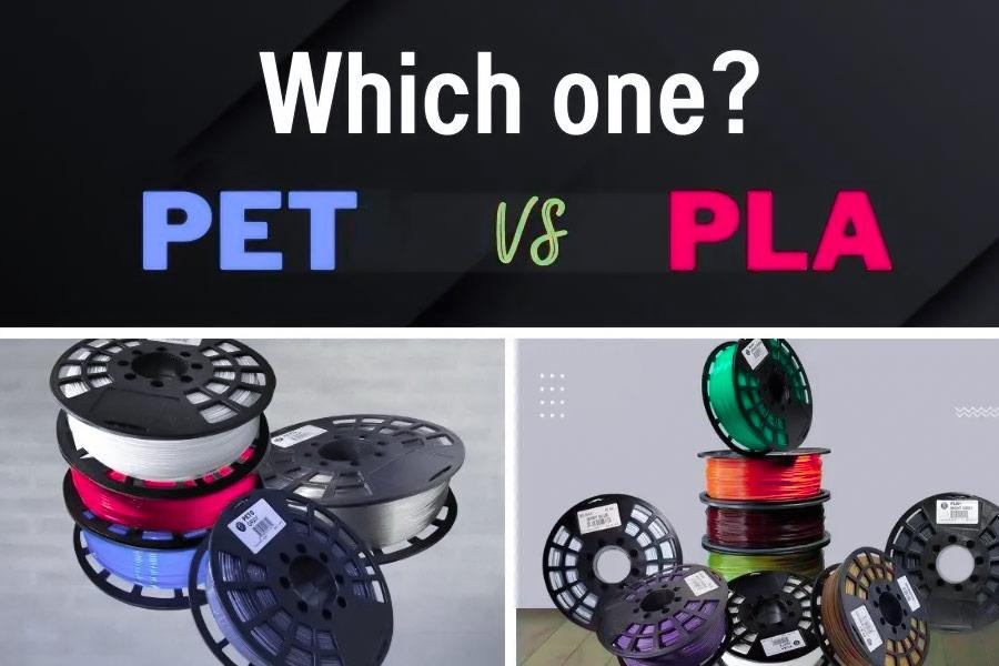 What Is The Difference Between PLA And PET Filament?