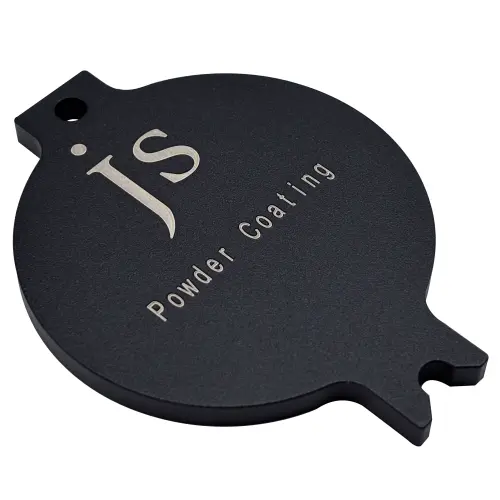 BlackYarnPatternPowderCoating